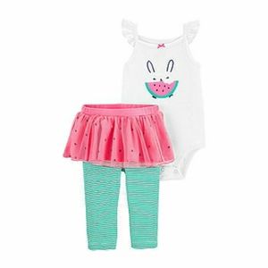 Carter's Watermelon Tutu Set